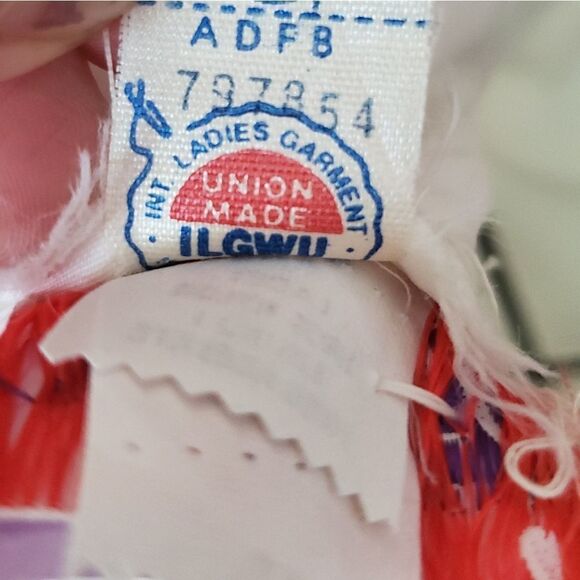 VINTAGE 80s‎ purple ruffle one shoulder formal lace dress S - Picture 4 of 8